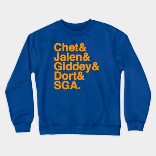 Thunder Basketball Crewneck Sweatshirt